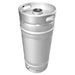Stainless Steel Yeast Brink, 100L, SCHAEFER, 4" neck and 1.5" spout