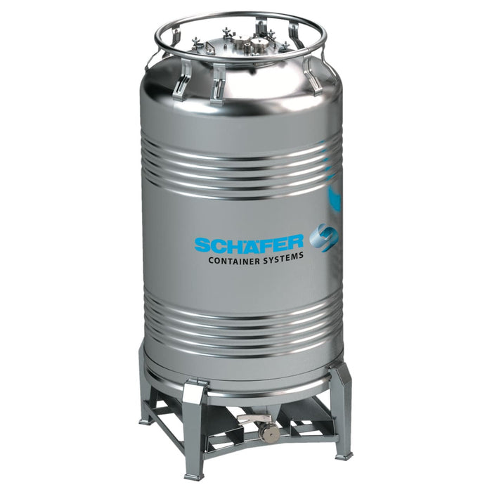 Schaefer Non-Cooling Jacketed Stainless Steel Tank 500L