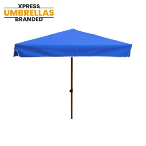 6-Foot Square Patio Umbrella With Valances