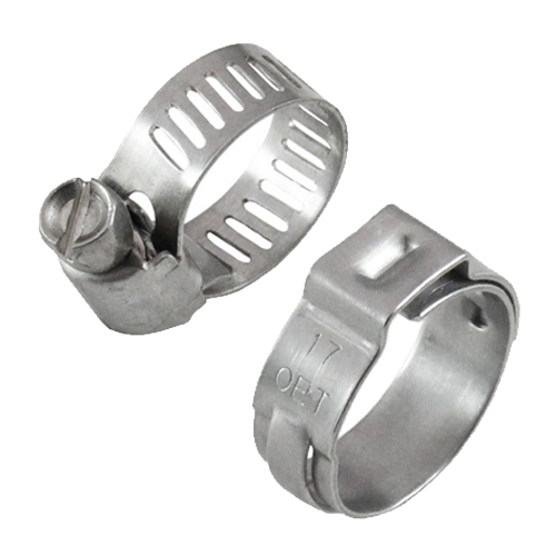 Worm, Stepless & Stainless Steel Clamps for Beer Lines
