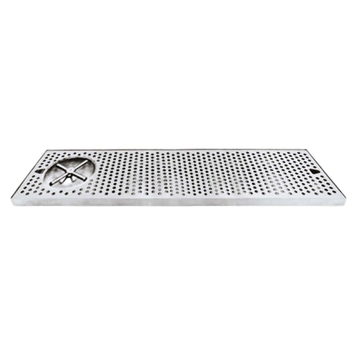 Countertop Drip Tray, 30" x 7", Side Rinser