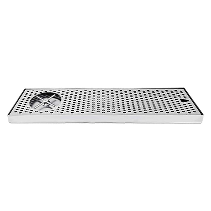 Countertop Drip Tray, 20" x 7", Side Rinser
