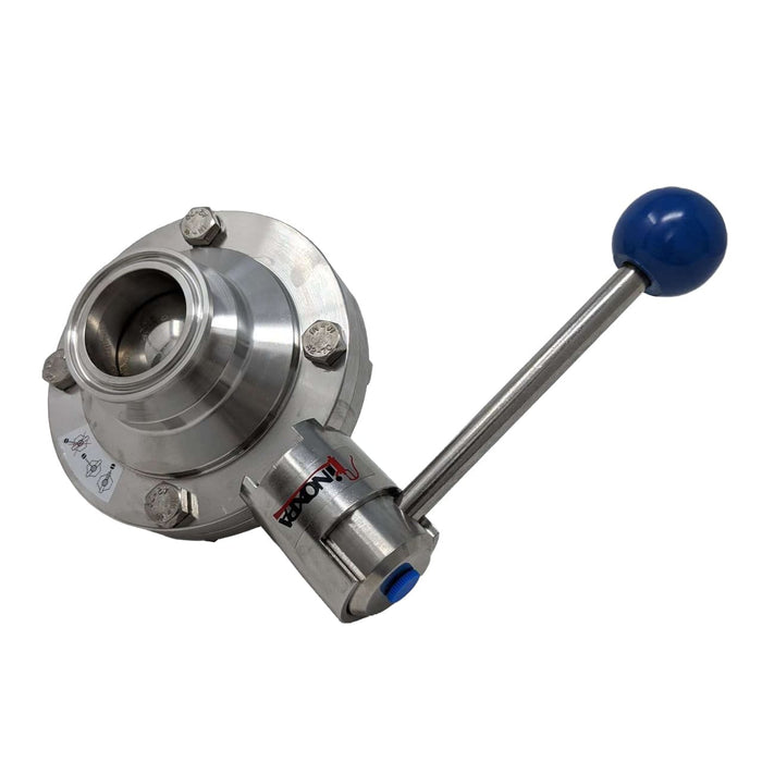 Ball valve, Clamp Ends, 1 1/2" DN