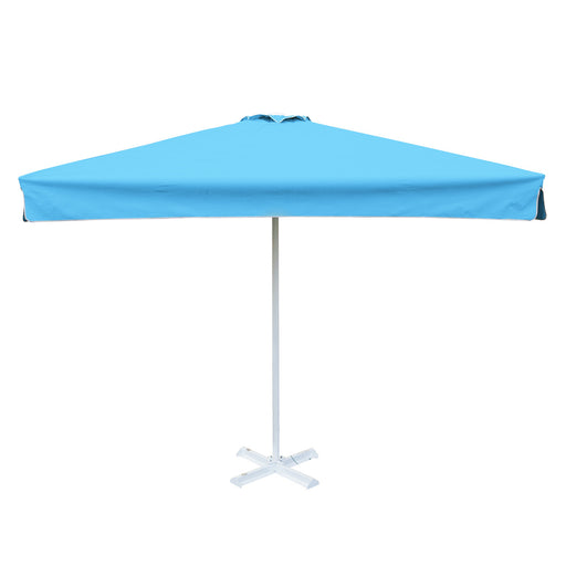 aqua colored patio umbrella Square Light Blue Patio Umbrella