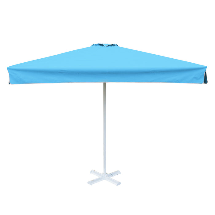 bright blue patio umbrella Square Light Blue Patio Umbrella