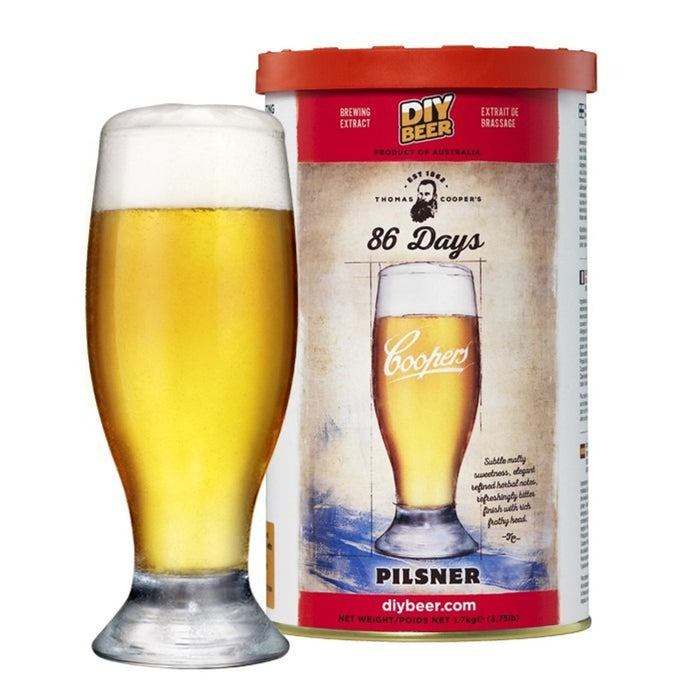 86 Days Pilsner - Coopers Beer Refill
