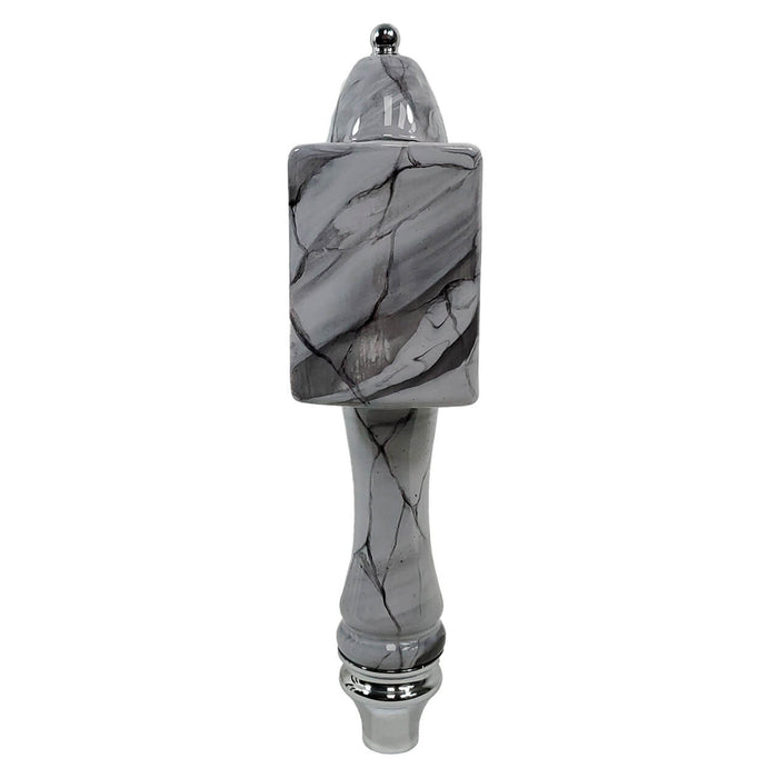 Grey Marble Ceramic Tap Handle without logo