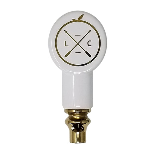 Lost Craft White Collectible Beer Tap Handle
