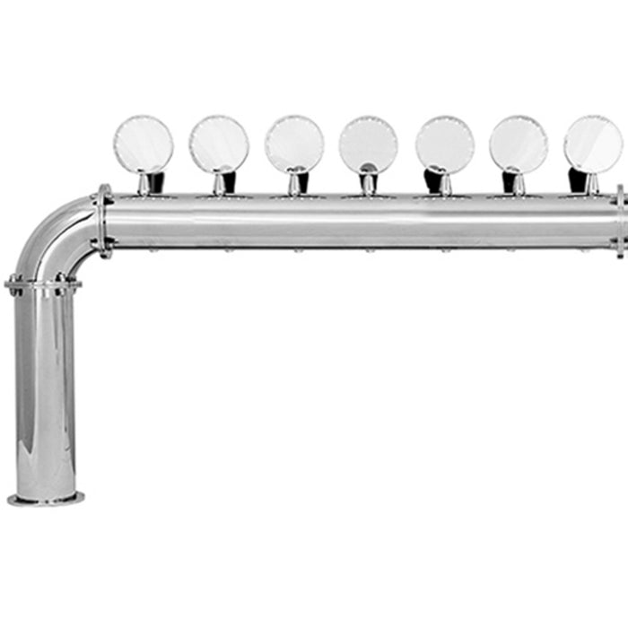 Stainless Steel Tower, ARCADIA, 14 Tap, TOP LED