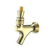 Domestic Faucet, PVD Plated Stainless Steel