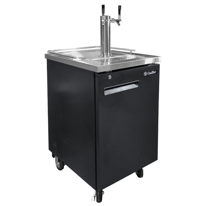 Kegerator Coolbar CDD-24, With 2-Tap Tower
