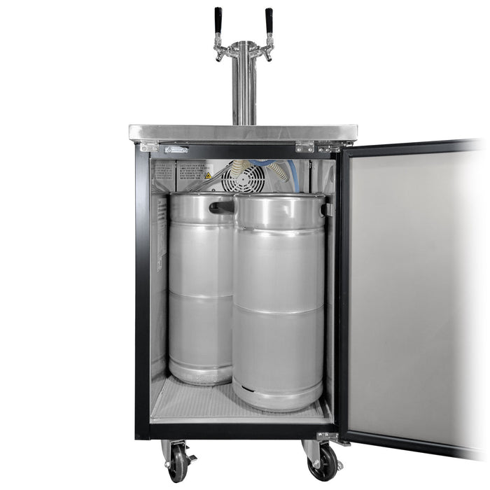 Kegerator Coolbar CDD-24, With 2-Tap Tower