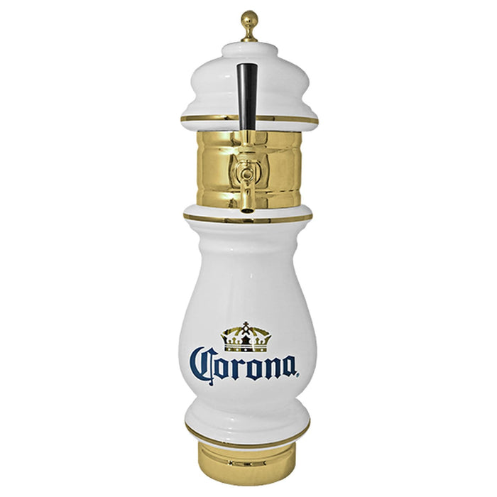 Ceramic Corona Beer Tower, 1 - 3 Taps