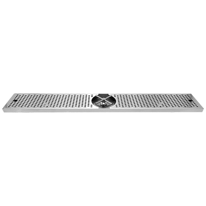Countertop Drip Tray, 36" x 5", Centre Rinser