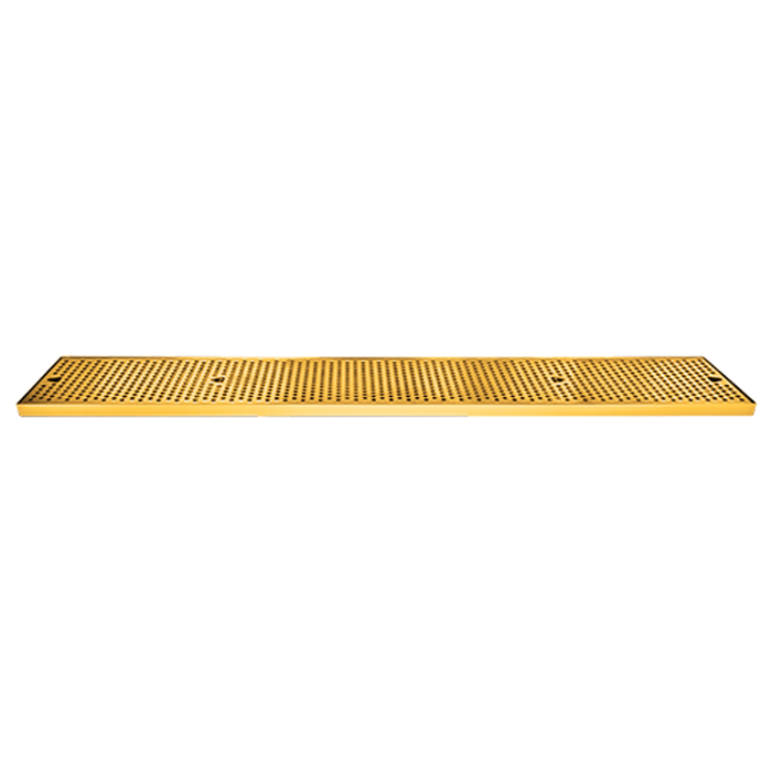 Countertop Drip Tray, 48" x 7", GOLD