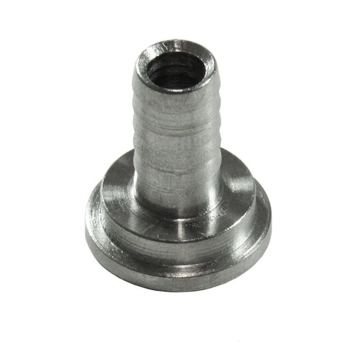 1/4" Hose Barb for Beer Nut, Nickel Plated Brass