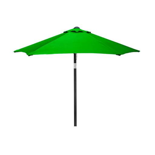 7 foot patio umbrella with base Round Green Patio Umbrella