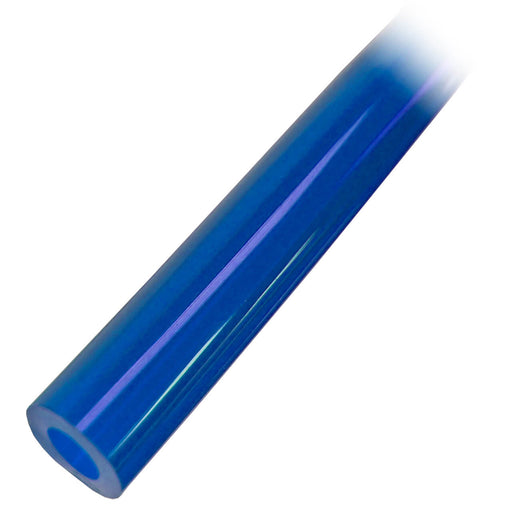 Thermoplastic Vinyl Hose, 100' Coil, CLEAR BLUE PVC Tubing for Air Supply, 5/16" ID, 9/16" OD