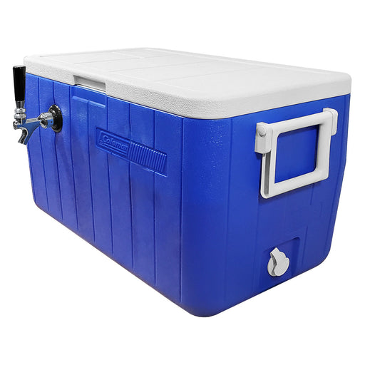 Jockey Box Picnic Cooler, 48QT, 1 Faucet, 8 x 12 Cold Plate