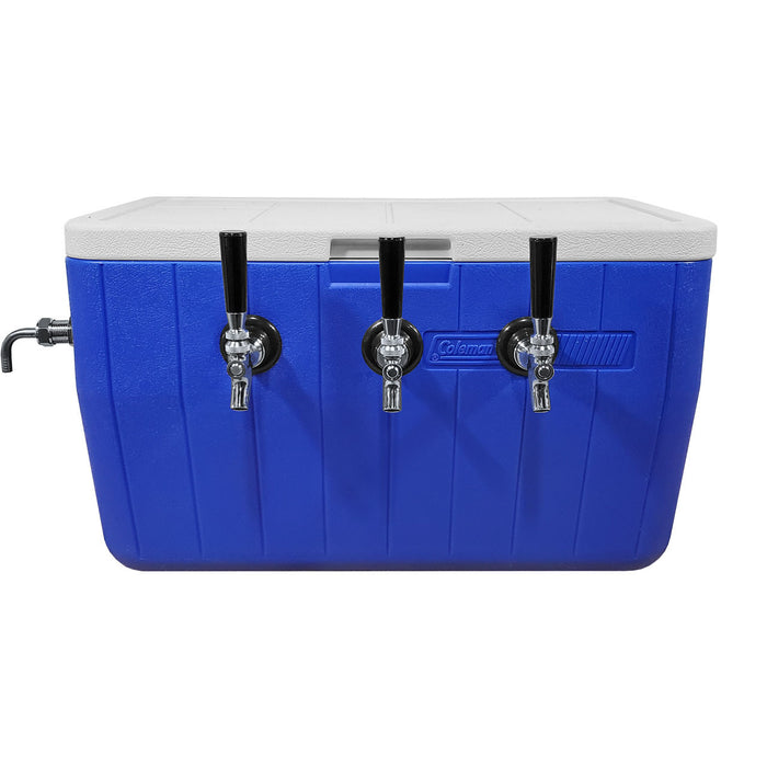 Jockey Box 48QT, 3 Faucets, 3 x 50' Coils