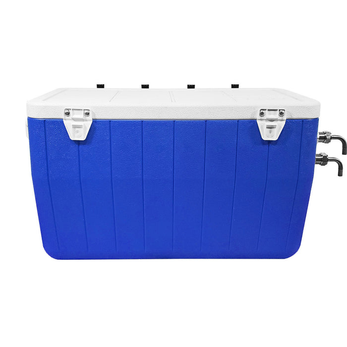 Jockey Box Picnic Cooler, 48QT, 4 Faucets, 4 x 50' Coils