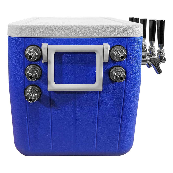 Jockey Box Picnic Cooler, 48QT, 5 Faucets, 5 x 50' Coils