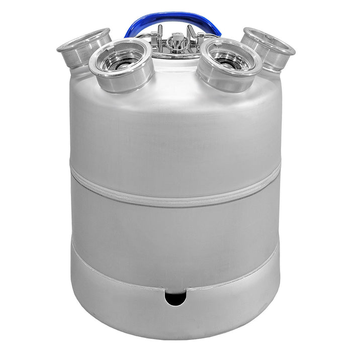 Cleaning Can, 2.4 Gallon Stainless Steel Cleaning Can With Four Head, Complete  With D-type Spears