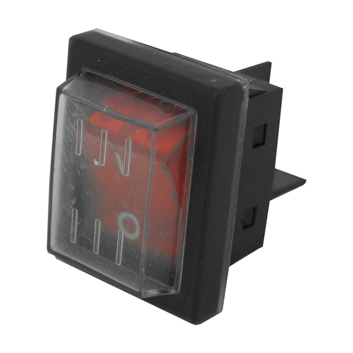 Power switch JD03-A1, 250V/125V/16A Red /CE, UL