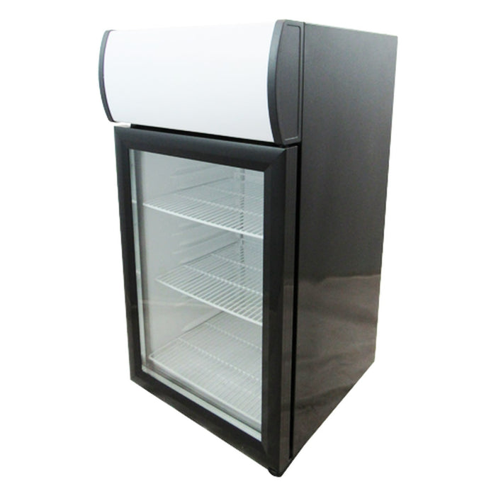 Glass Door Bar Fridge, Countertop Display Cooler, SC-52B