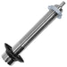 Shank Stainless Steel 6 1/8" with 3/16" Bore and Nipple