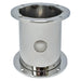 St. Steel Body, 1 Hole, 5mm