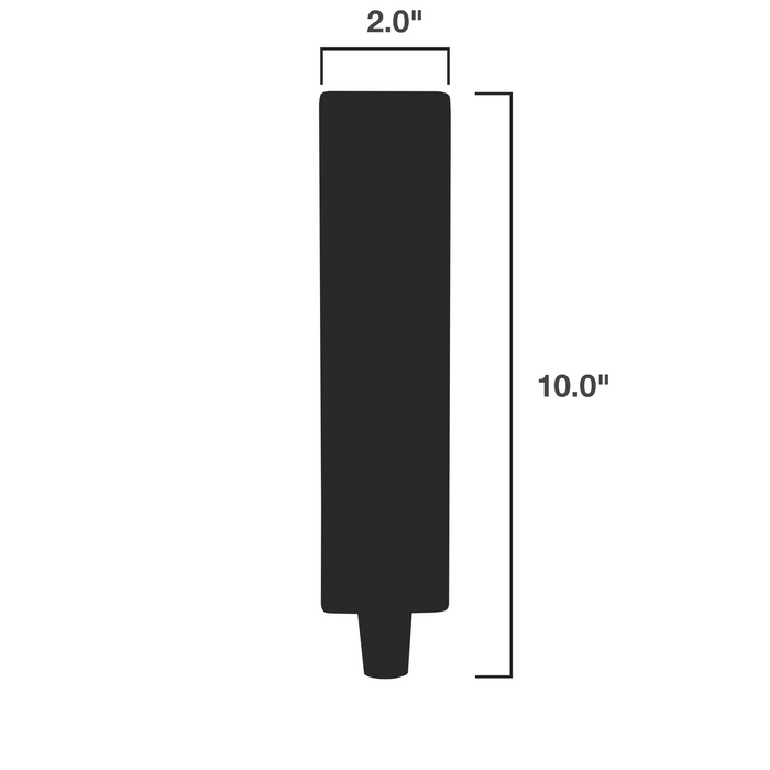 Black Wooden Tap Handle, WD-4D