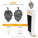 Custom Chalk Board Tap Handle, Model WD-7 with Topper