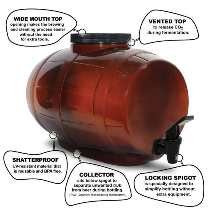 Bewitched Amber Ale - Mr Beer Complete Kit - 2 Gallon