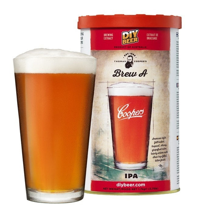 Brew A IPA (India Pale Ale) - Thomas Coopers Beer Refill