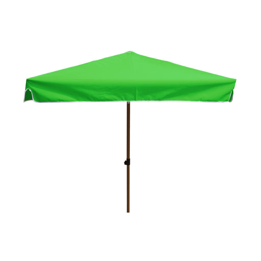 Square Light Green Patio Umbrella - 1.8mx1.8m, Metal frame, Polyester canopy