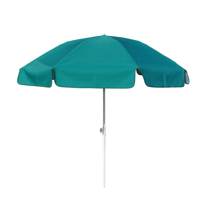 8 foot patio umbrella frame Round Teal Patio Umbrella