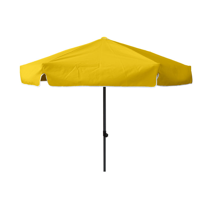 7ft yellow patio umbrella Round Yellow Patio Umbrella